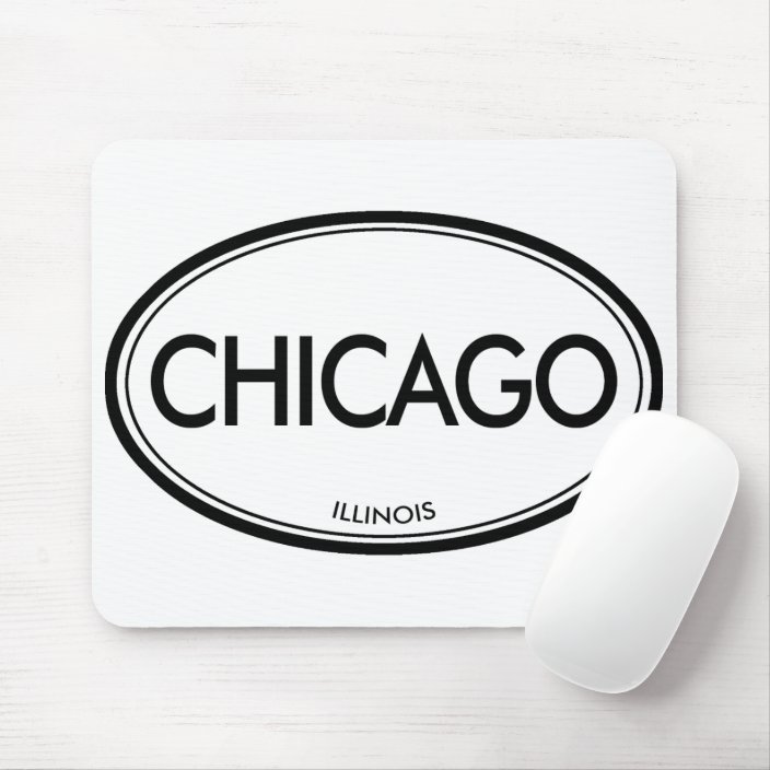 Chicago, Illinois Mouse Pad
