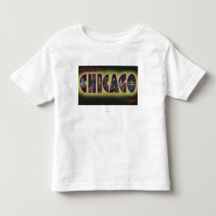 Chicago, Illinois (Nighttime) Toddler T-shirt