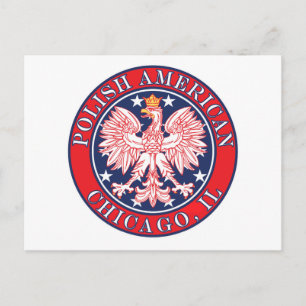 Chicago Illinois Polish Postcard