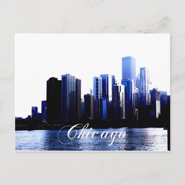Chicago Illinois Postcard (Front)
