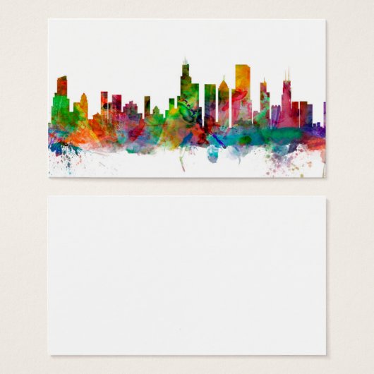 Chicago Illinois Skyline (Front & Back)