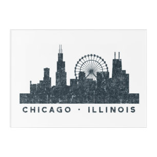 Chicago Illinois Skyline Architecture Art Gifts