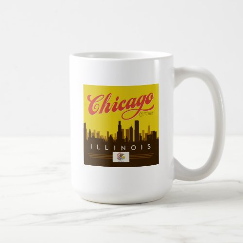 Chicago Illinois Skyline Coffee Mug