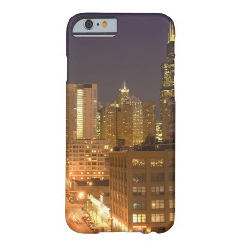 Chicago Illinois Skyline from West Loop at Barely There iPhone 6 Case