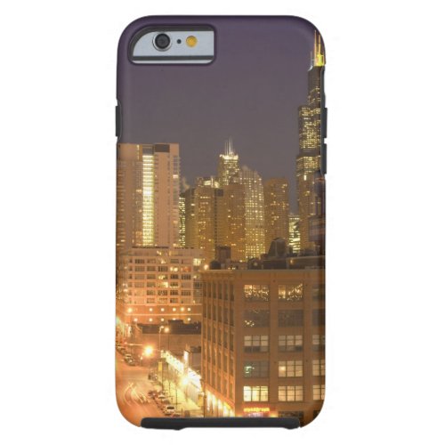 Chicago Illinois Skyline from West Loop at Tough iPhone 6 Case