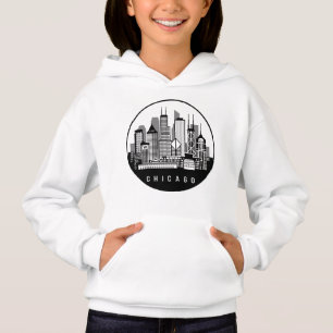 Chicago Illinois Skyline Hoodie
