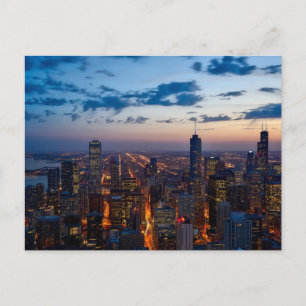 Chicago, Illinois, Skyline Postcard