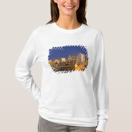 Chicago Illinois skyline shot from West Loop T_Shirt