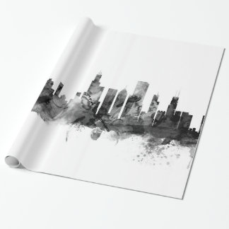 Chicago Illinois Skyline Wrapping Paper