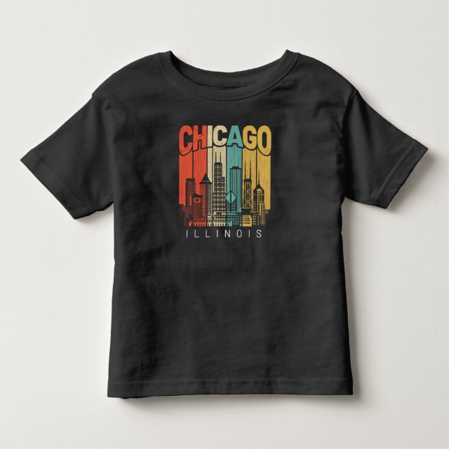 Chicago Illinois Toddler T-shirt (Front)