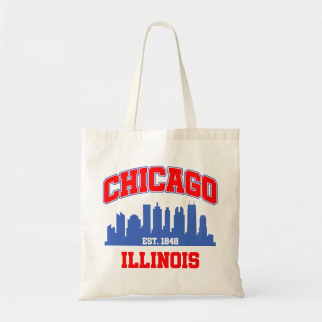 Chicago,Illinois Tote Bag (Front)