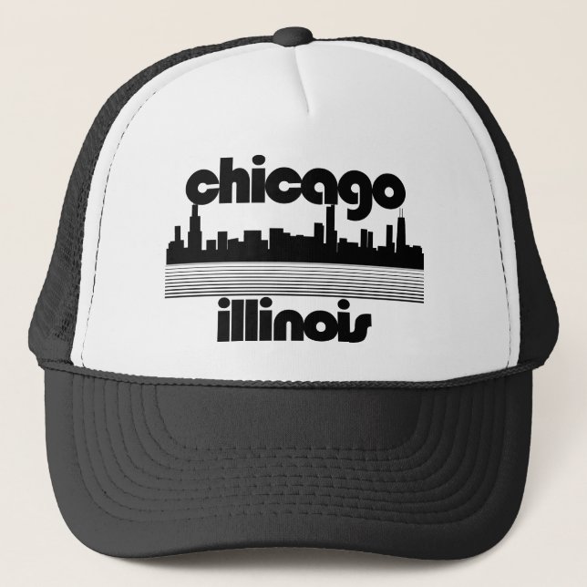 Chicago,Illinois Trucker Hat (Front)