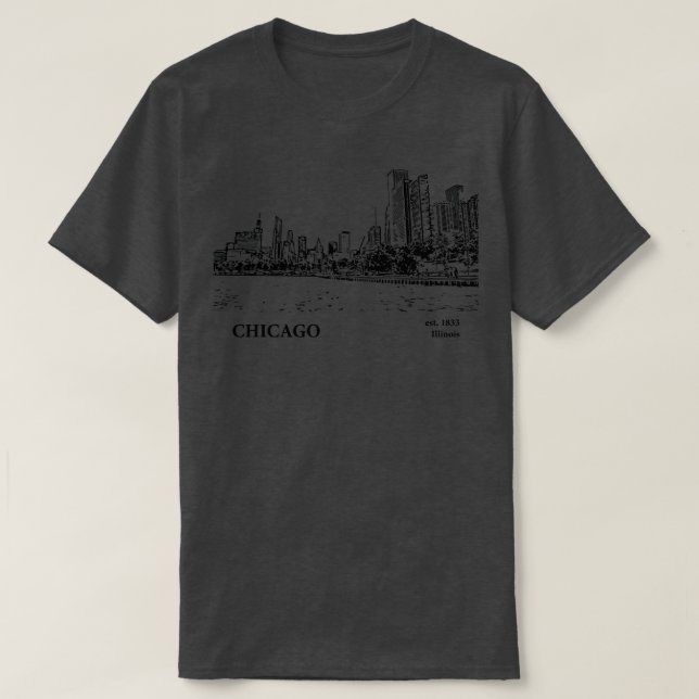 Chicago Illinois TShirt 10 (Design Front)