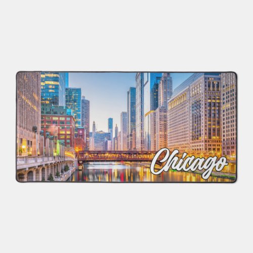 Chicago Illinois United States Desk Mat