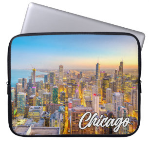 Chicago, Illinois, United States Laptop Sleeve