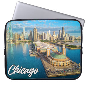 Chicago, Illinois, United States Laptop Sleeve