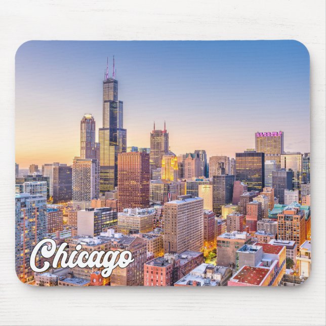Chicago, Illinois, United States Mouse Pad (Front)