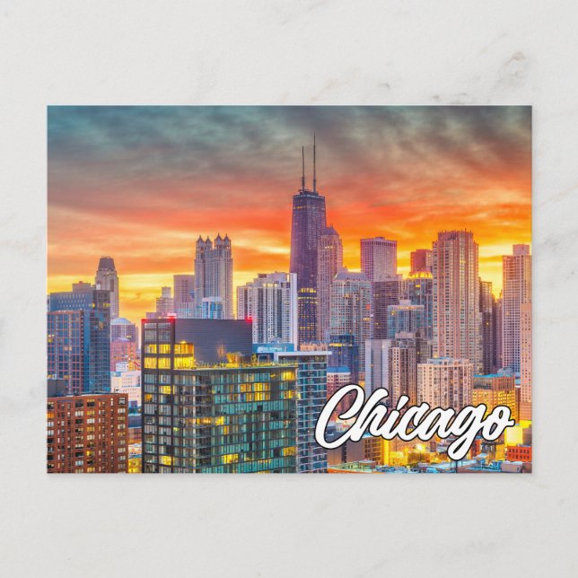Chicago, Illinois, United States Postcard (Front)
