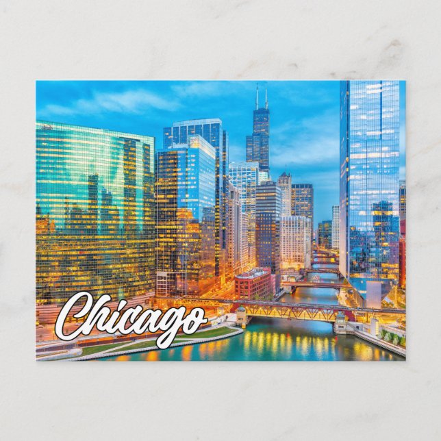 Chicago, Illinois, United States Postcard (Front)