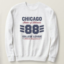 CHICAGO ILLINOIS VARSITY SCRIPT CLASSIC SPORTS JER