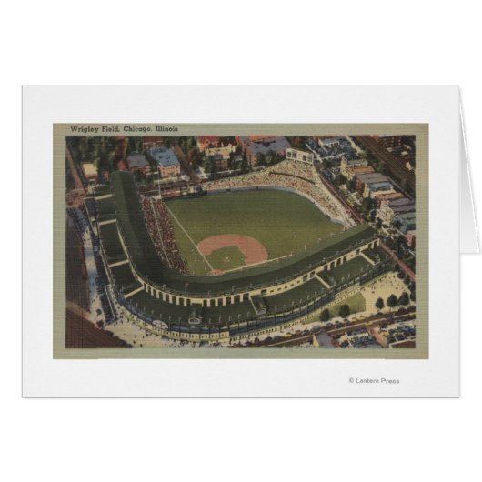 Chicago, Illinois - Wrigley Field Cubs Cards (Front Horizontal)