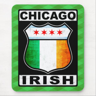Chicago Irish American Mousemat Mouse Pad