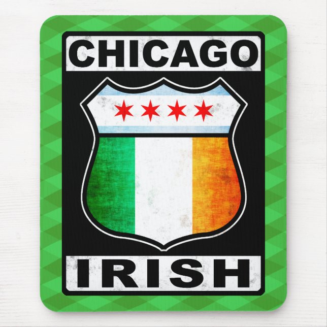Chicago Irish American Mousemat Mouse Pad (Front)