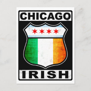 Chicago Irish American Postcard