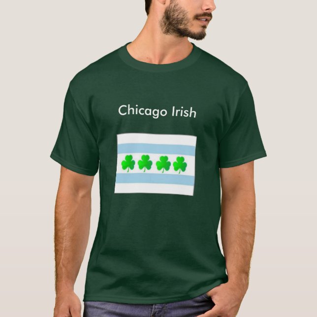 Chicago Irish Flag T-Shirt (Front)
