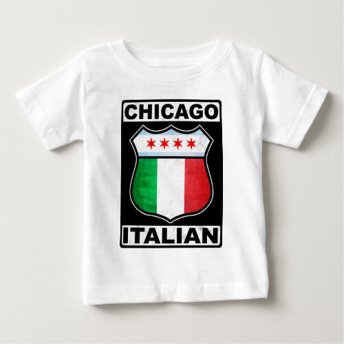 Chicago Italian American Baby T_Shirt