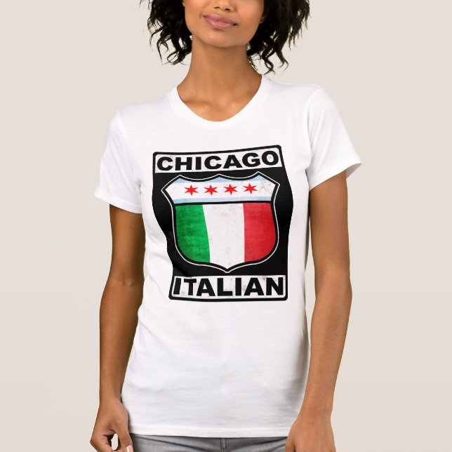 Chicago Italian American T-Shirt (Front)