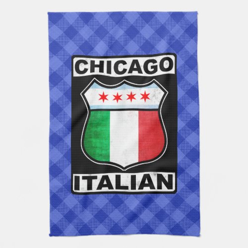 Chicago Italian American   Towel
