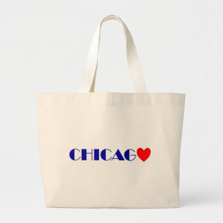 chicago j'aime large tote bag