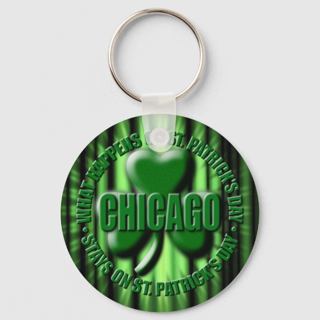 Chicago Keychain (Front)