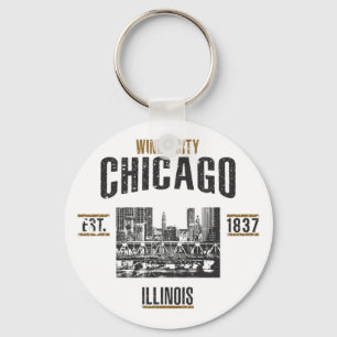 Chicago Keychain