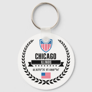 Chicago Keychain