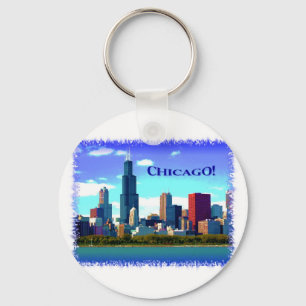 Chicago Keychain