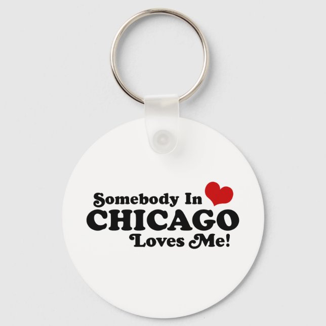 Chicago Keychain (Front)