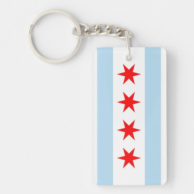 Chicago Keychain (Front)