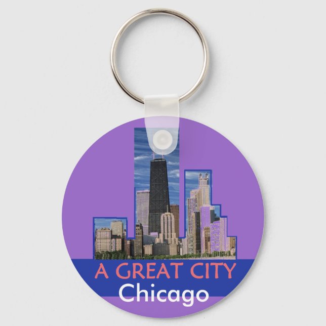 CHICAGO Keychain (Front)