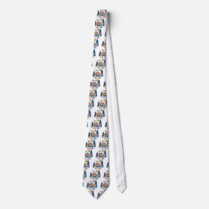 Chicago Kids Skyline Neck Tie