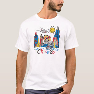 Chicago Kids Skyline T-Shirt