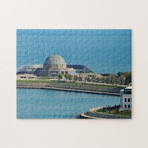 Chicago Lakefront Planetarium Photo Jigsaw Puzzle