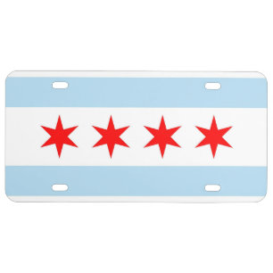 Chicago License Plate