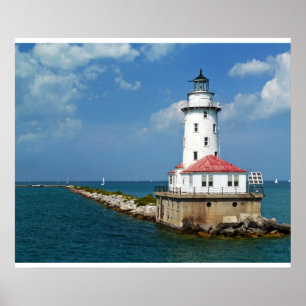 Chicago Lighthouse Poster