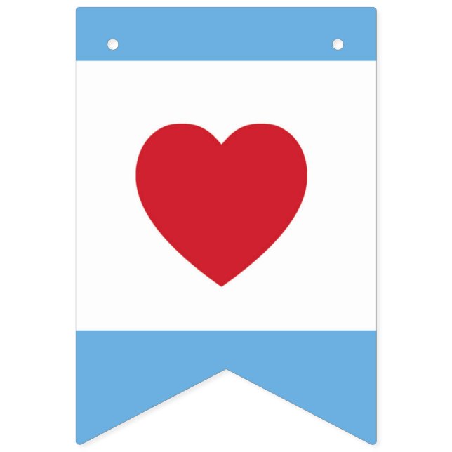 Chicago Love | Bunting Flags (First Flag)