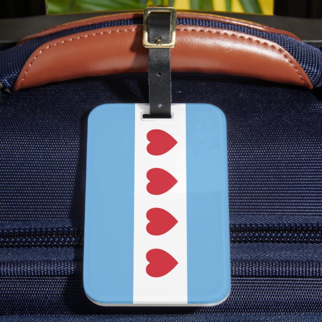 Chicago Love | Luggage Tag (Front Insitu 2)
