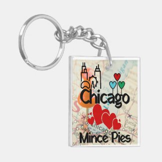 Chicago Loves Mince Pies Cityscape