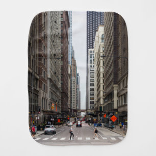 Chicago Madison Street Burp Cloth