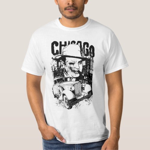 Chicago Mafia Vintage T_Shirt